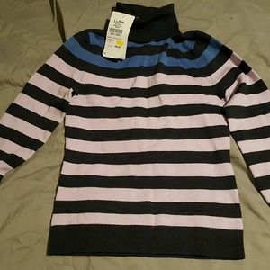 L.L Bean signature Merino T-neck sweater XXS